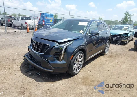 2019 Cadillac Xt4 Premium Luxury из США, поврежденный, VIN 1GYFZDR48KF124220